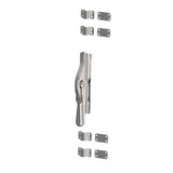 Szárnyaskapu tolózár Zn, L235mm