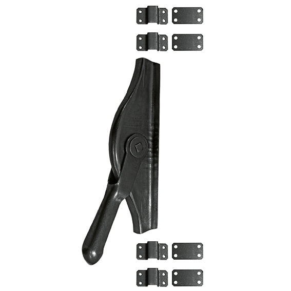 Szárnyaskapu tolózár Fe, L235mm