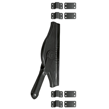 Szárnyaskapu tolózár Fe, L235mm