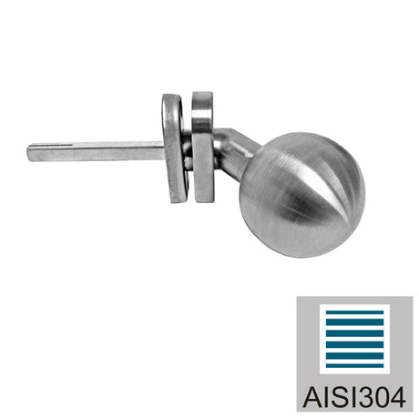 Rozsdamentes fix gombkilincs