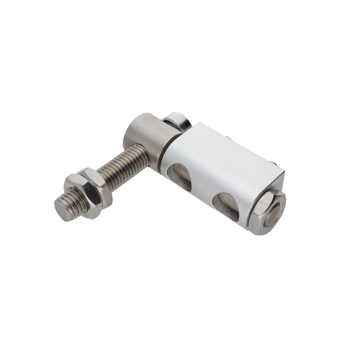 Állítható csukló csavarozható kivitelben, rozsdamentes acél/alumínium