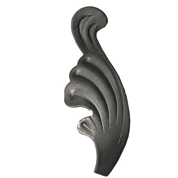 Lemez díszlevél -balos 90x30, t1,5mm