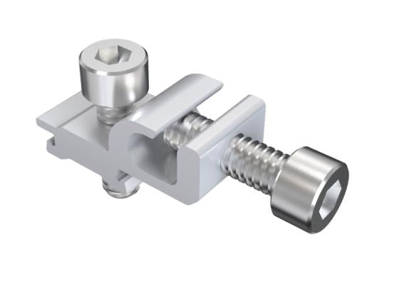 Földelő leszorító 2 vezetékhez