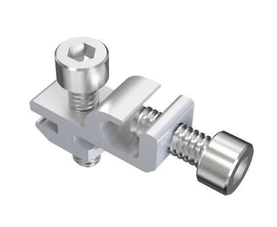 Földelő leszorító 2 vezetékhez