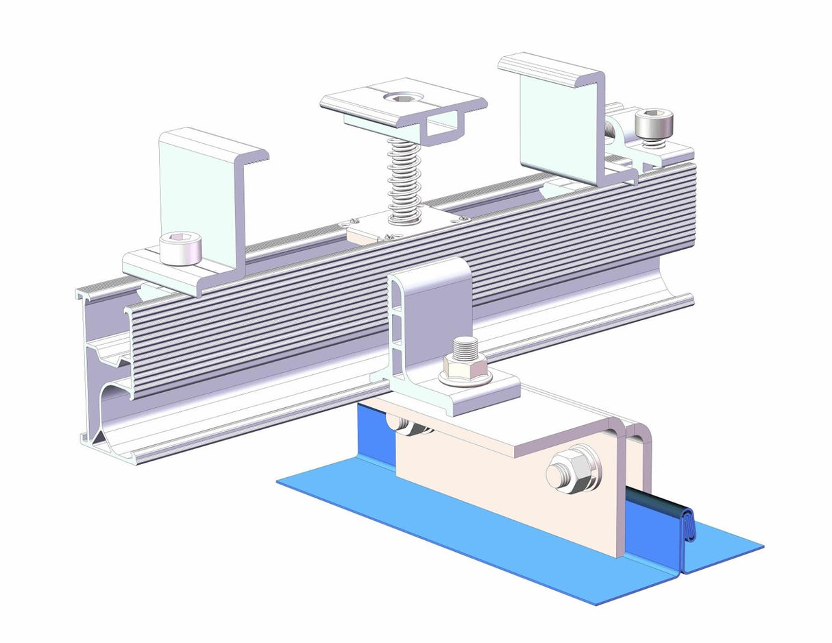 Bilincs szélesre hajtogatott fémlemezhez