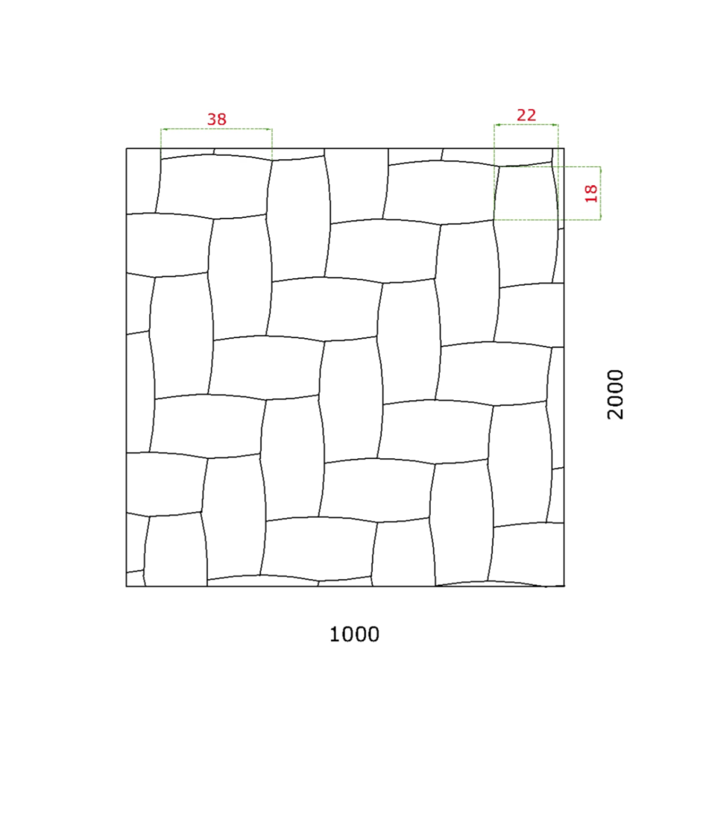 Dizájner 3D lemez - Zn