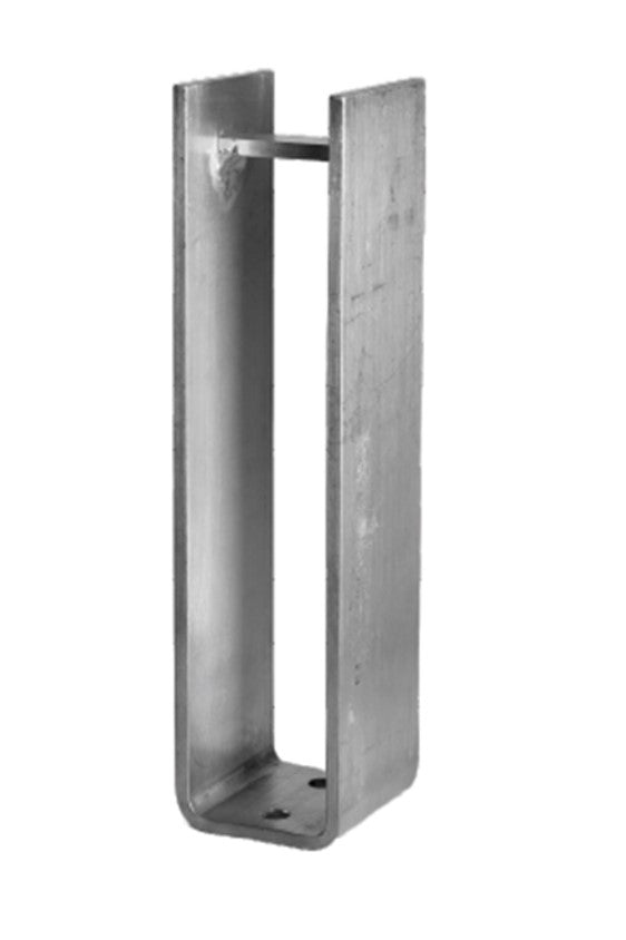 Alumínium szerelőtalp 100x100 természetes profilhoz