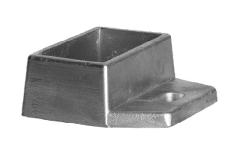 Alumínium szerelőkonzol 60x30-as profilhoz, természetes