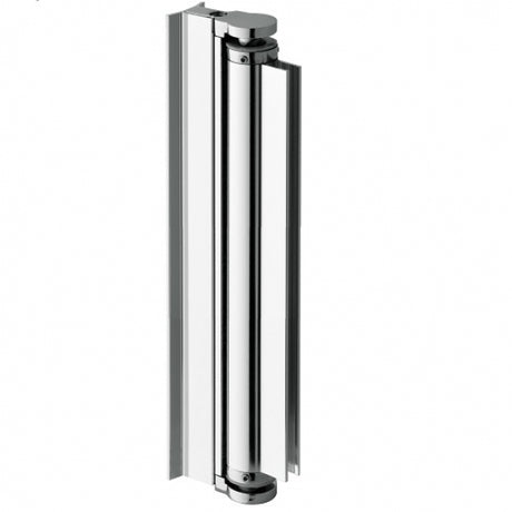 Alumínium zsanér lengő üvegajtóhoz +/- 110° L2100m