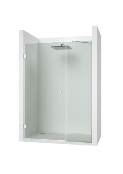 Toló üvegajtó vasalat - rozsdamentes lengőajtók