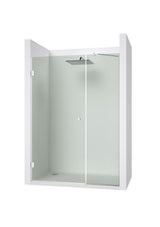 Toló üvegajtó vasalat - rozsdamentes lengőajtók