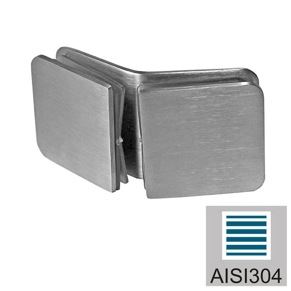 Pont üvegtartó, AISI 304, T 8-10 mm