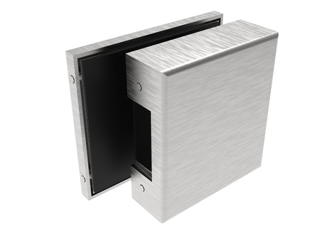 Rozsdamentes szögletes zárfogadó GS-304/D-206/S