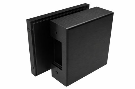 Rozsdamentes szögletes zárfogadó GS-BLACK/D-206/S