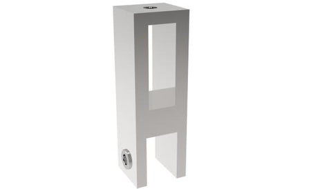 Rozsdamentes állítható támrúdvég-síküveghez