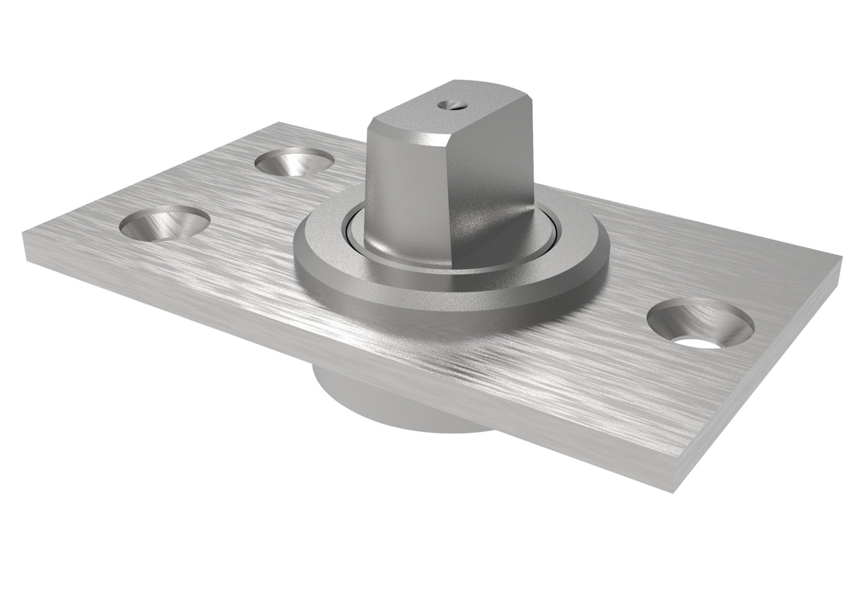 Rozsdamentes alsópántrész forgótüske üvegajtóhoz