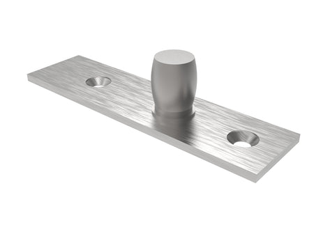 Rozsdamentes felsőpánt tüske üvegajtóhoz.