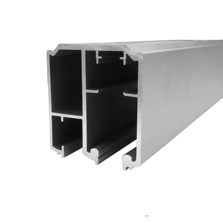 Megvezető aluprofill toló üvegajtóhoz