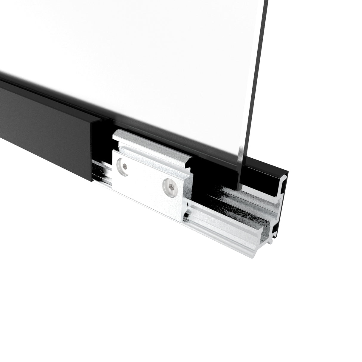 Alumínium profill garnitúra-üveg válaszfalhoz