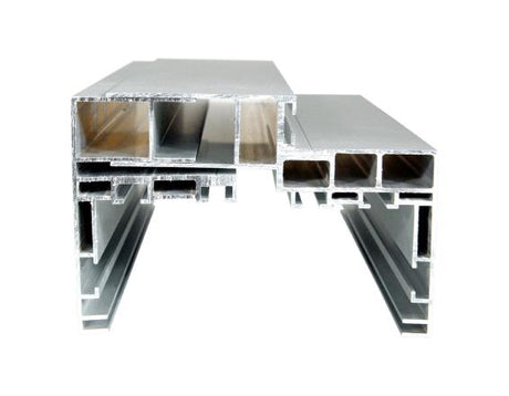 Alumínium ajtótok üvegajtóhoz "U" 75-105mm SET