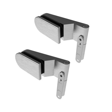 Alumínium zsanér üvegajtóhoz, síküveg studio