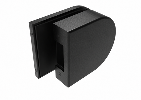 Lock part for glass door GS-BLACK/D-206/S
