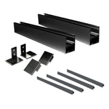 Franciaerkély alumínium szerelvény (üveg nélkül)