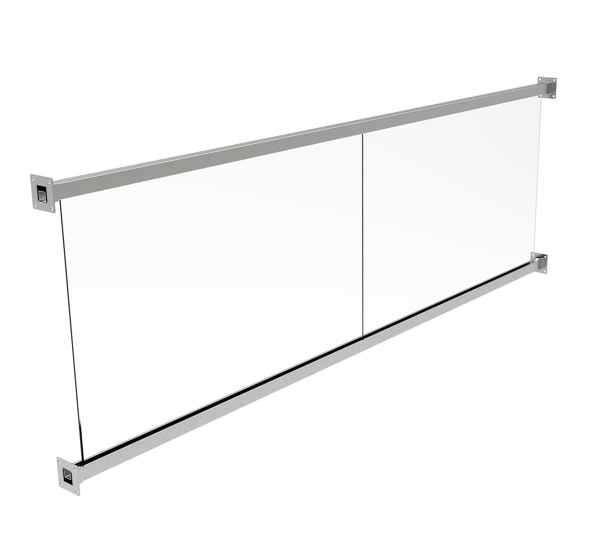 Üveges franciaerkély nútos zártszelvényben