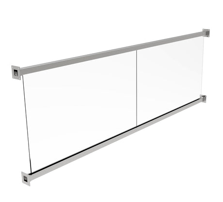 Üveges franciaerkély nútos zártszelvényben