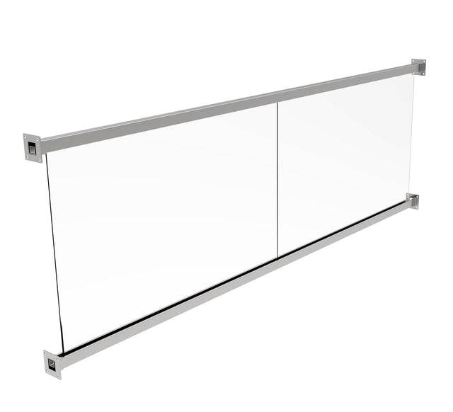 Üveges franciaerkély nútos zártszelvényben