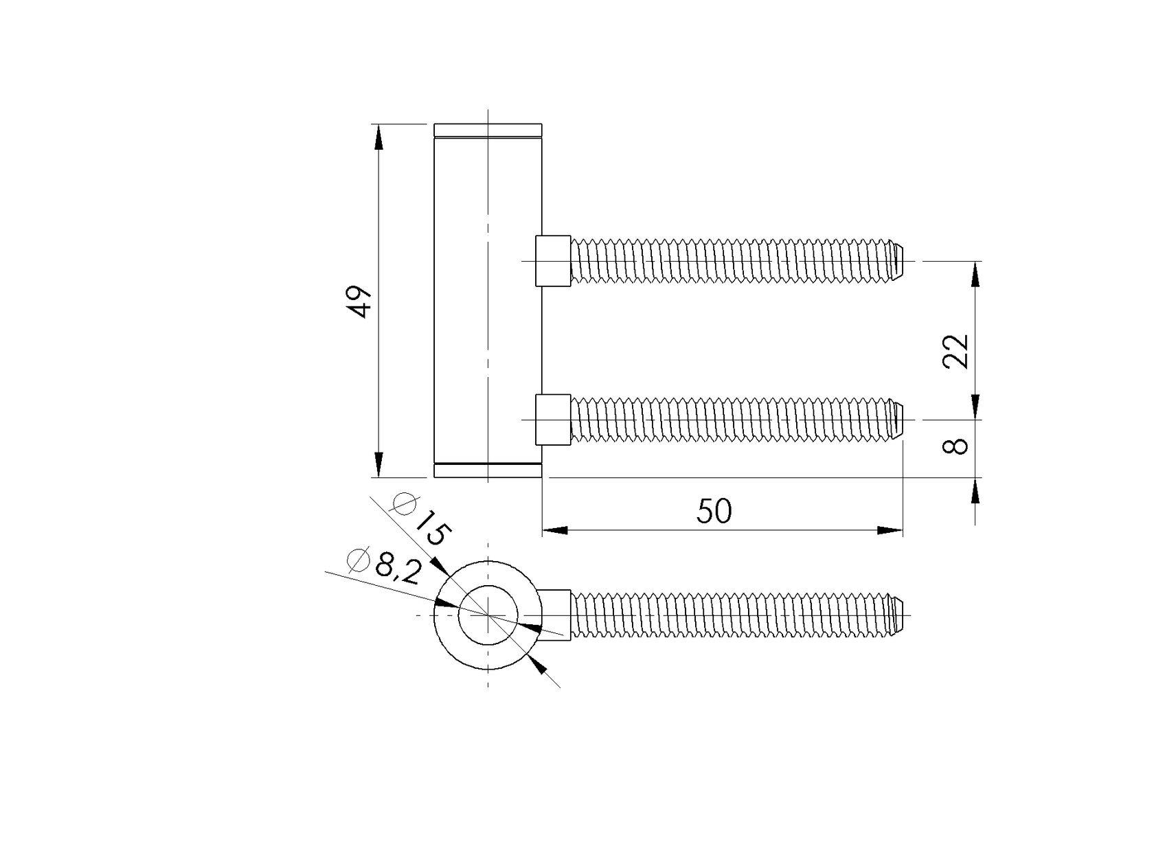 Üvegajtó zsanér, keretrész, favázak office
