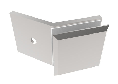 Pont üvegtartó, Zamak, 135°, T 8-10 mm