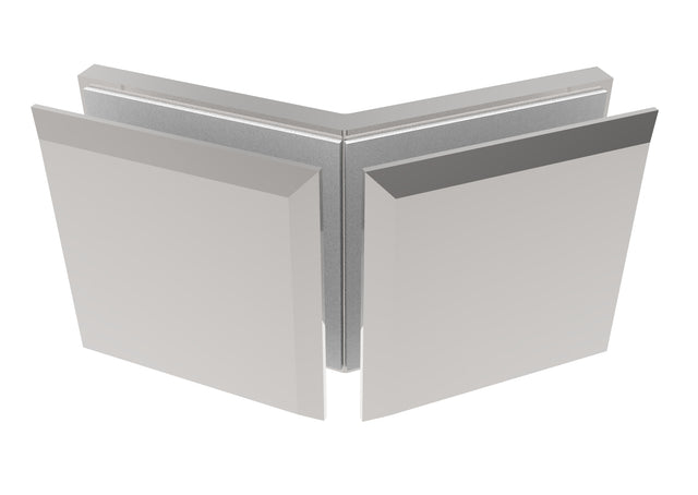 Pont üvegtartó, Zamak, 135°, T 8-10 mm