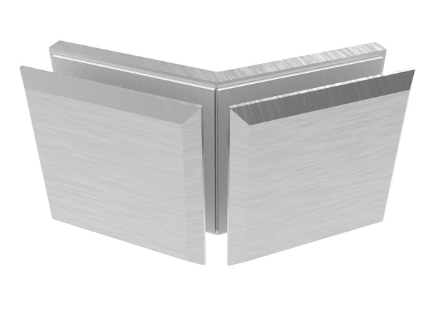 Pont üvegtartó, Zamak, 135°, T 8-10 mm