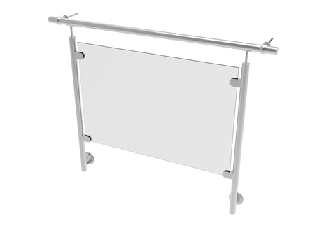 Üveges franciaerkély szett (110x75/8,76)