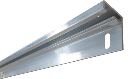 Alumínium tartókonzol H/01PVC-AL fogasléchez L=3m