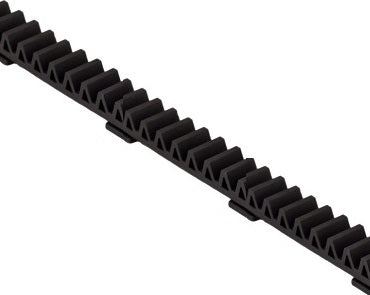 PVC-acélmagos fogasléc,16x20mm,L0,5m,max 300kg