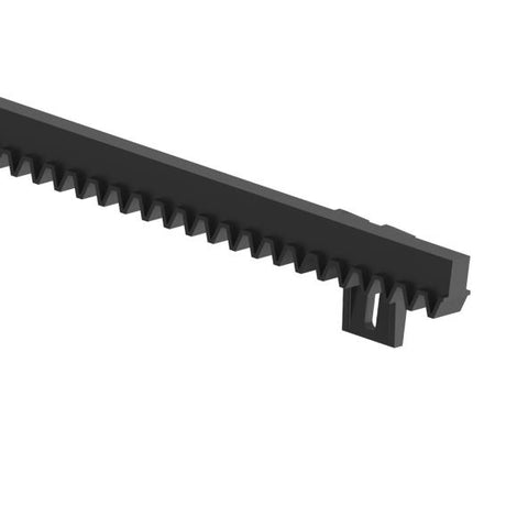 PVC-acélmagos  fogasléc, 27x20mm,L1m,max 300kg