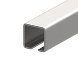 Rozsdamentes C szelvény úszókapuhoz 58x58x3mm, L3m