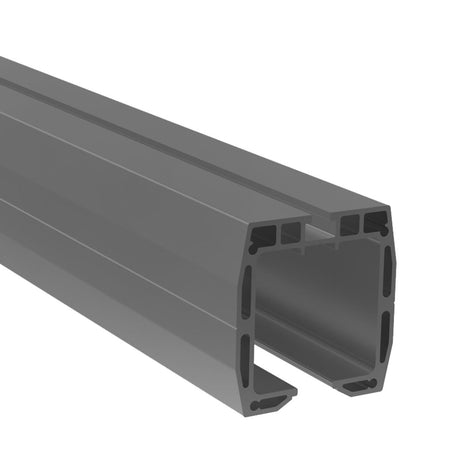 Úszókapu C-profil, alumínium, 90x95 mm, 6m, RAL7016