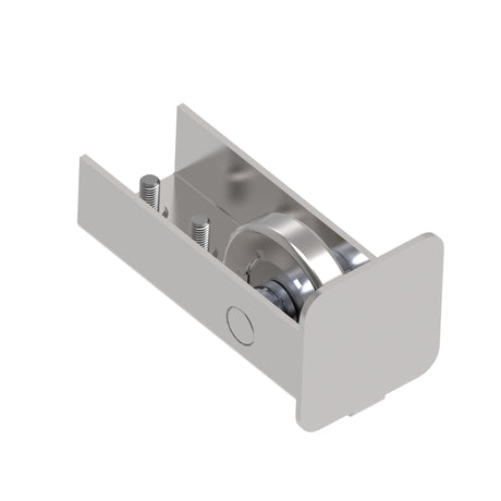 Rozsdamentes végzáró- felfutó görgővel profile 60x