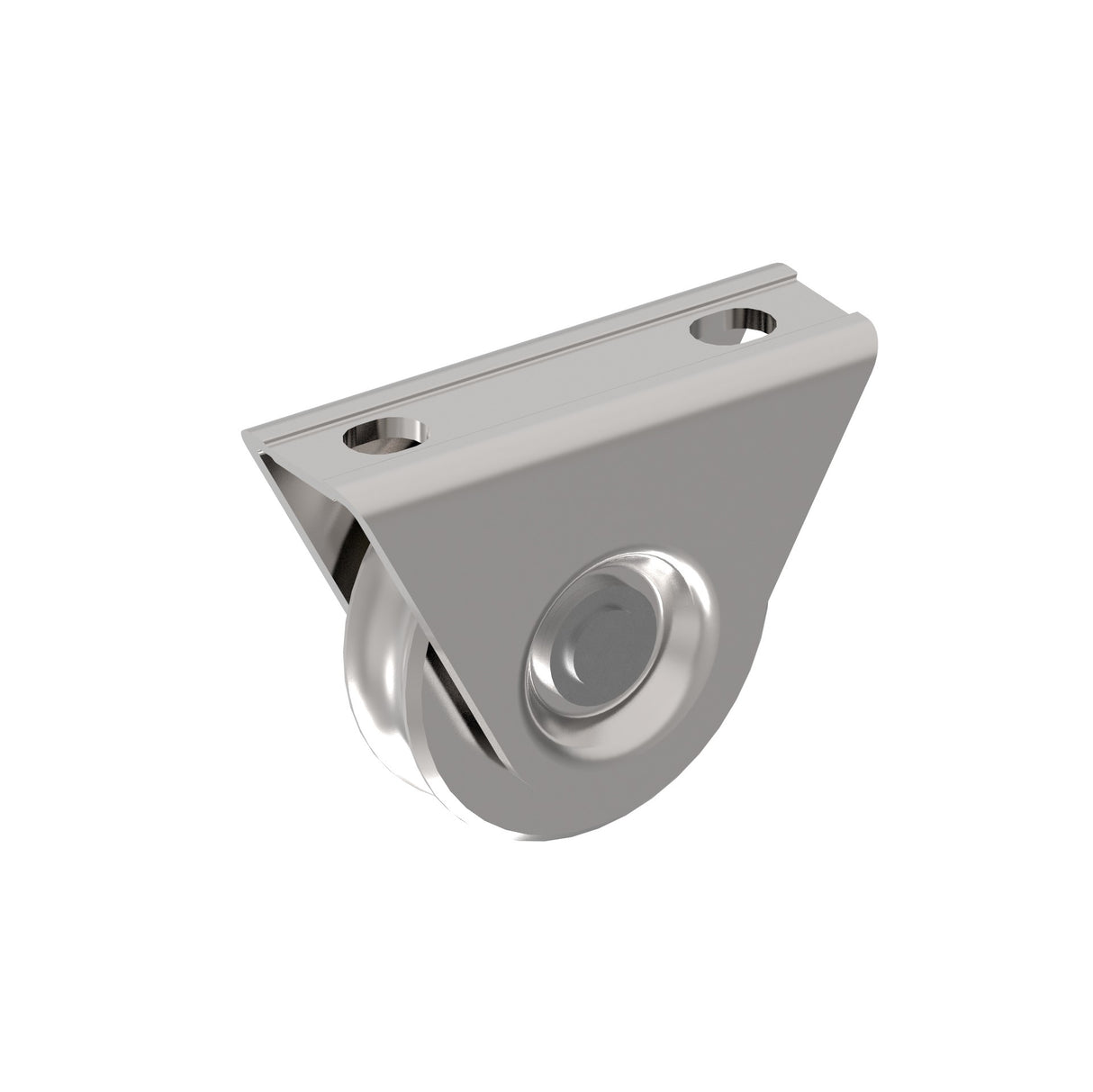 Csavarozható talpú tolókapu görgő/d16mm U, D100