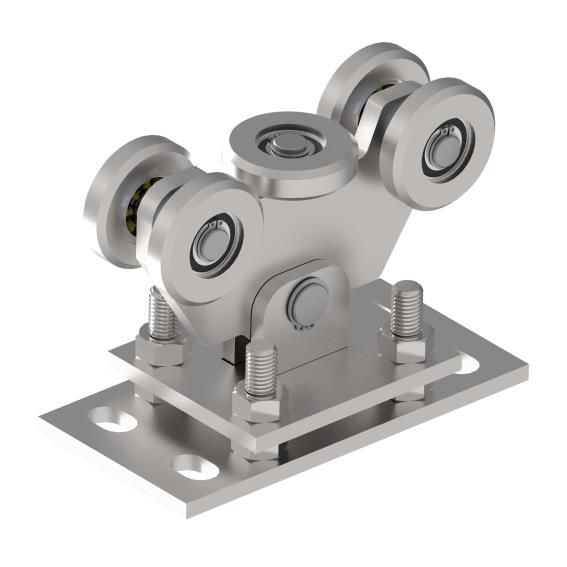 Úszókapu garnitúra-ECO profile 80x80mm