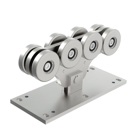 Úszókapu görgő Zn, profile 136x142mm