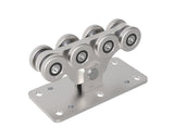 Úszókapu görgő Zn, profile 94x85mm