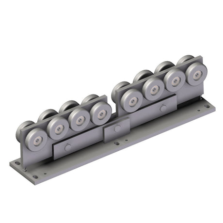 Úszókapu görgő - dupla csoport Zn, profile 136x142