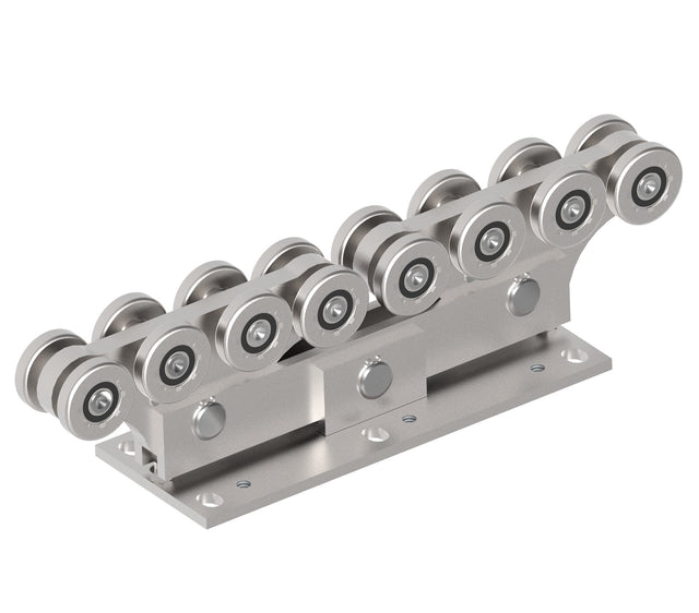 Úszókapu görgő-dupla csoport Zn, profile 94x85mm