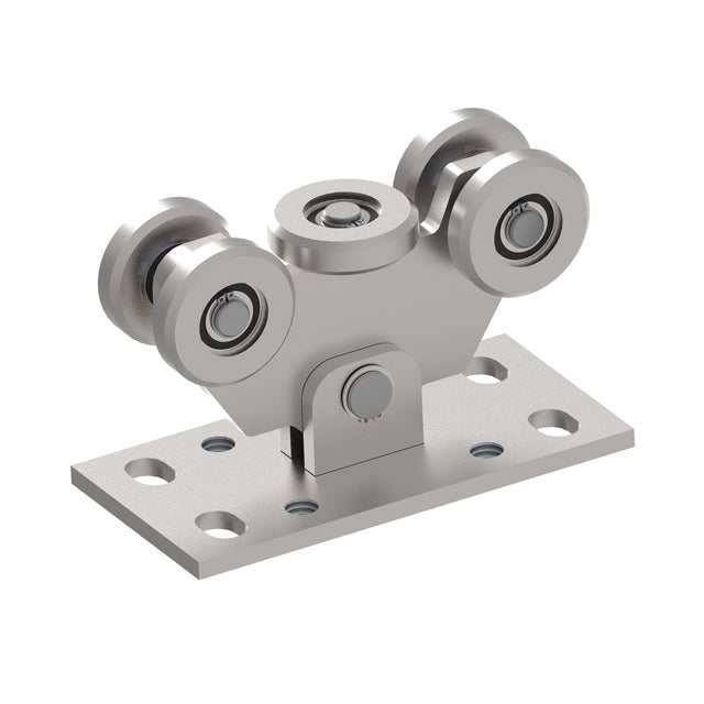 Úszókapu görgő Zn, profile 70x70mm