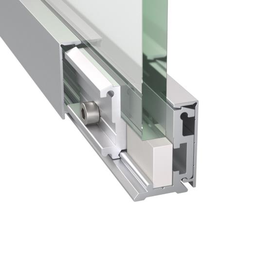 Alumínium profill garnitúra-üveg COM