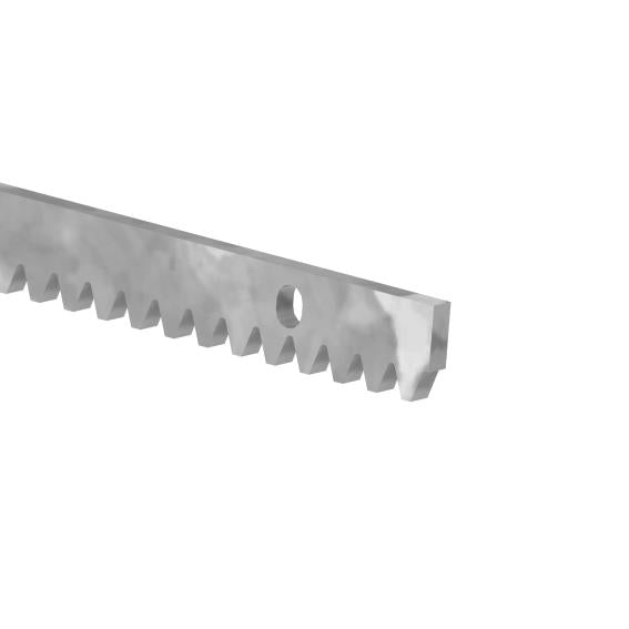 Horganyzot acél fogasléc, 30x8mm, L1m, max 1200kg